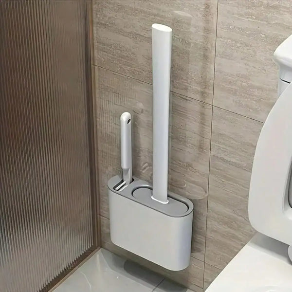 Silicone Toilet Brush Trio Set