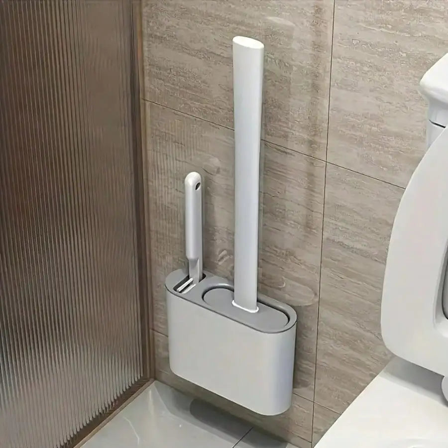 Silicone Toilet Brush Trio Set