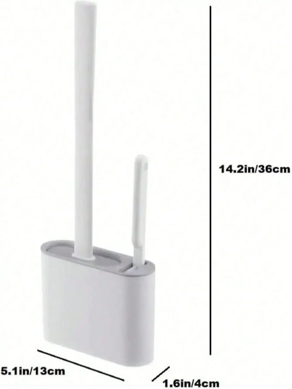 Silicone Toilet Brush Trio Set