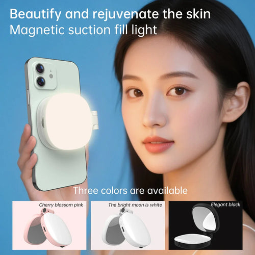 Portable Selfie Light Mirror